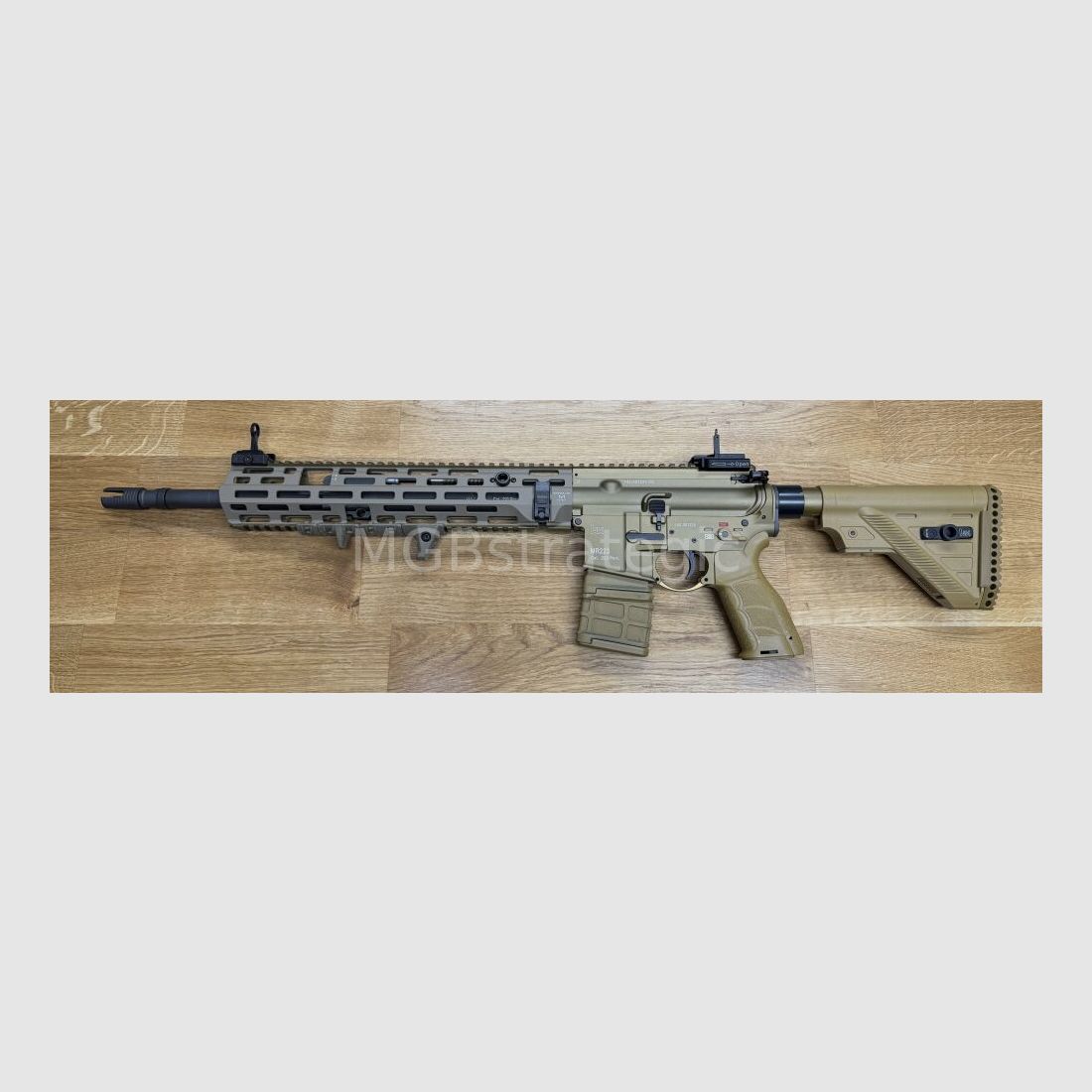 Heckler & Koch MR223 A3 G95A1 Mejoras 16,5 Caño Rifle Semiautomático .223Rem Versión Civil H&K G95A1 con Mejoras G95K y G95A1 / HK416 H&K 416 / MR 223 A3 MGB95A1