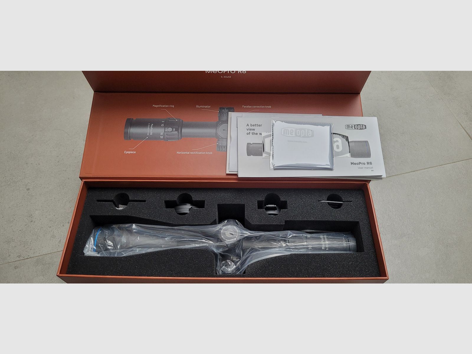 Meopta Meopro R6 5-30x56 FFP Mrad RD