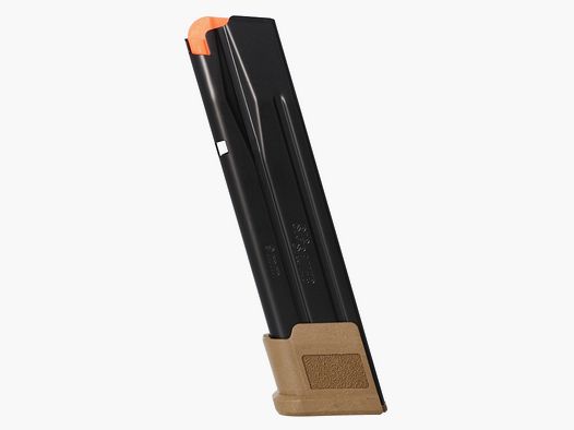 Chargeur SIG Sauer P320 M17 9mm 21 coups Coyote