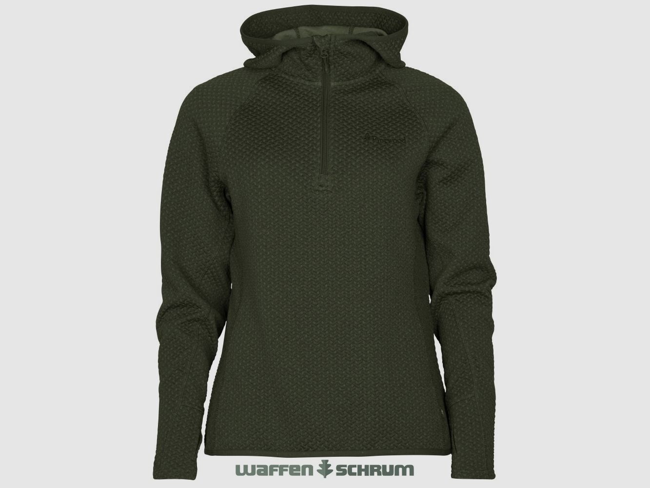 Pinewood Everyday Travel Hoodie D.Green Mel