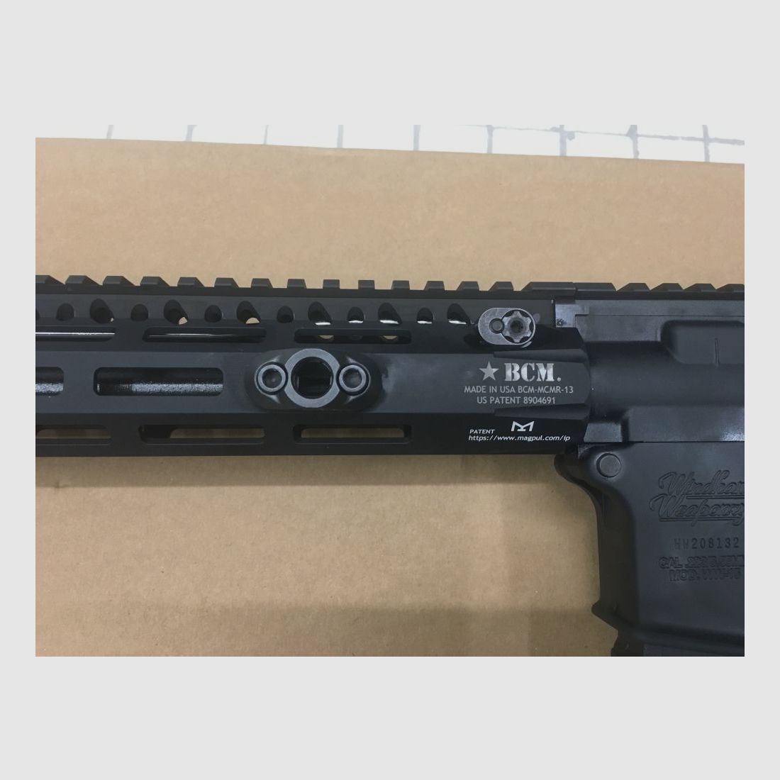 Fucile semiautomatico Windham Weaponry WW-15 con equipaggiamento BCM M-LOK - WW-15 / omologato per uso sportivo / guardamano flottante / solo 2,9 kg