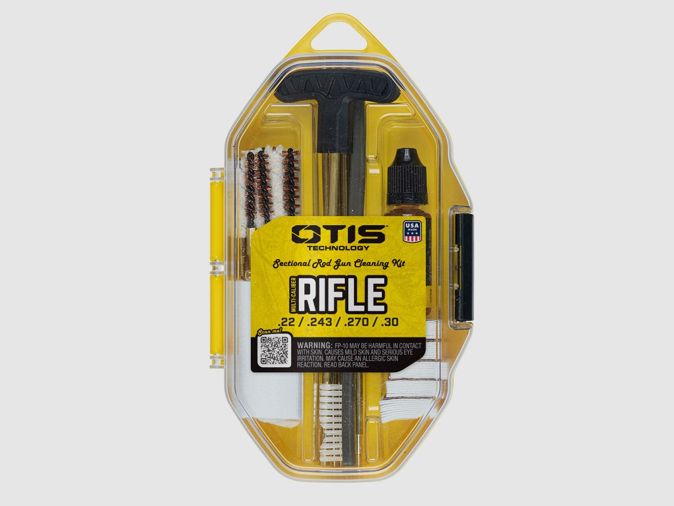 Set di pulizia Otis per .22/.243/.270/.30 incluso box di stoccaggio