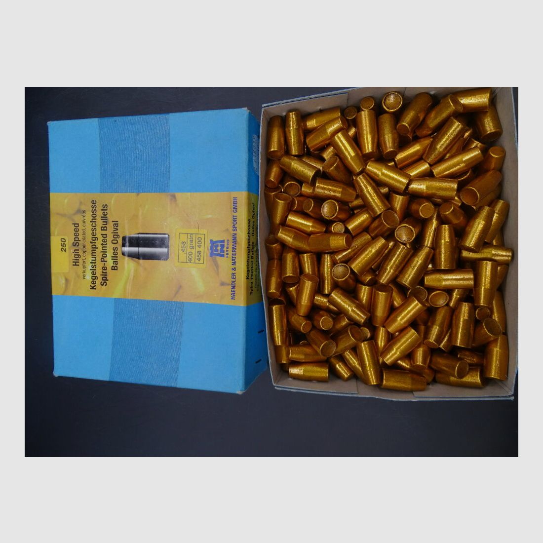 H&N Kegelstumpf .458 400gr 250 Stück Kegelstumpf