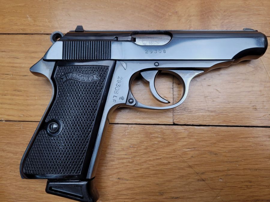 Sehr schöner Walther PP Pistol – Selbstladepistole im 22LR – Selten in diesem Kaliber – Herstellung Walther Ulm – zwei Magazine – Neu!, Bild 7 von 14