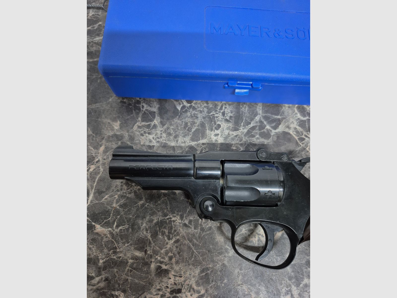 Perfecta Schreckschuss / Gas / Signal / Kipplauf - Revolver, 4 mm