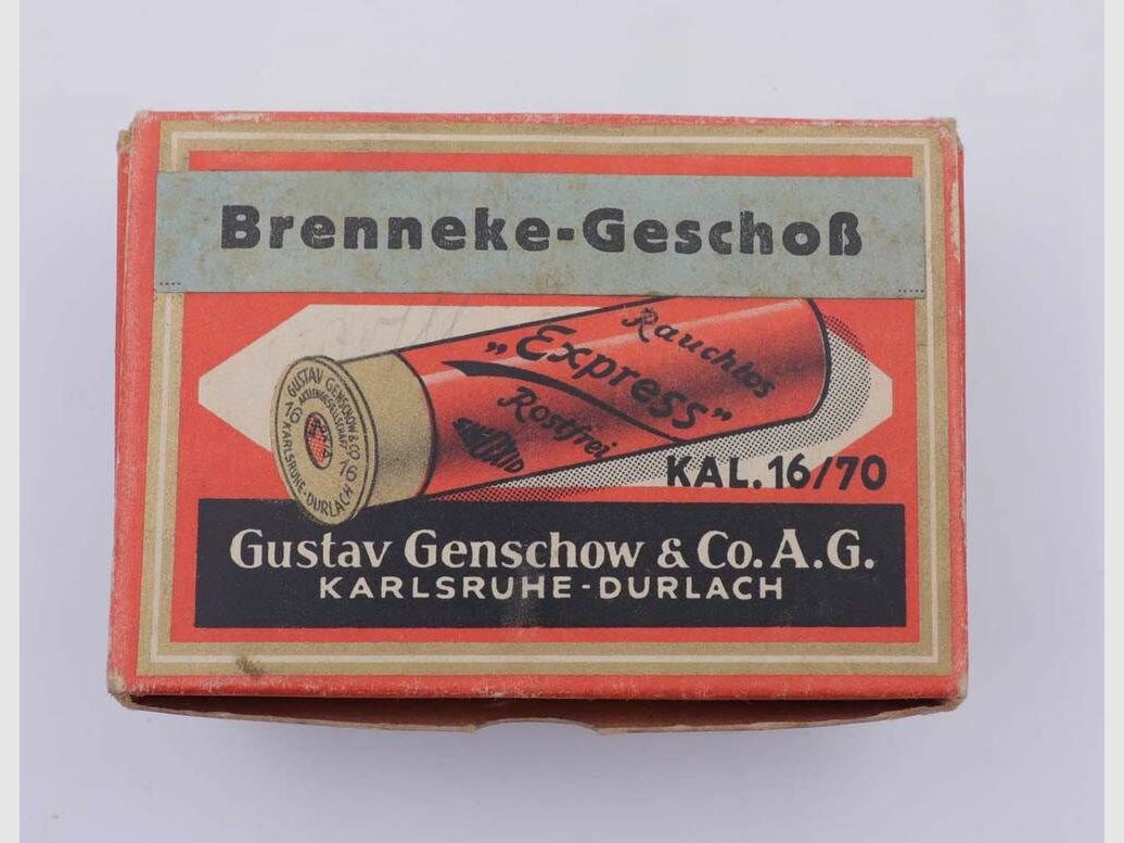 Genschow & Co. Flintenlaufgeschosse