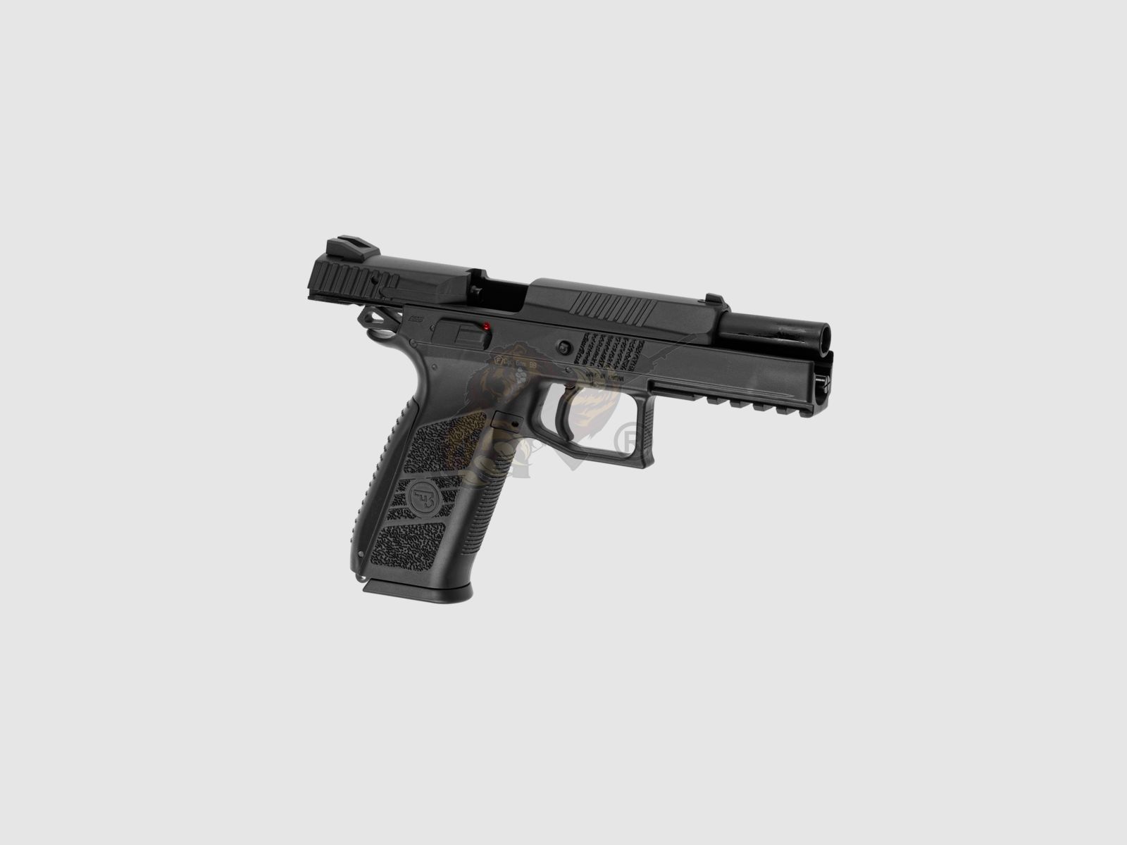 CZ P-09 Metall Slide Airsoft Pistole GBB, incl. Case, Schwarz -F-