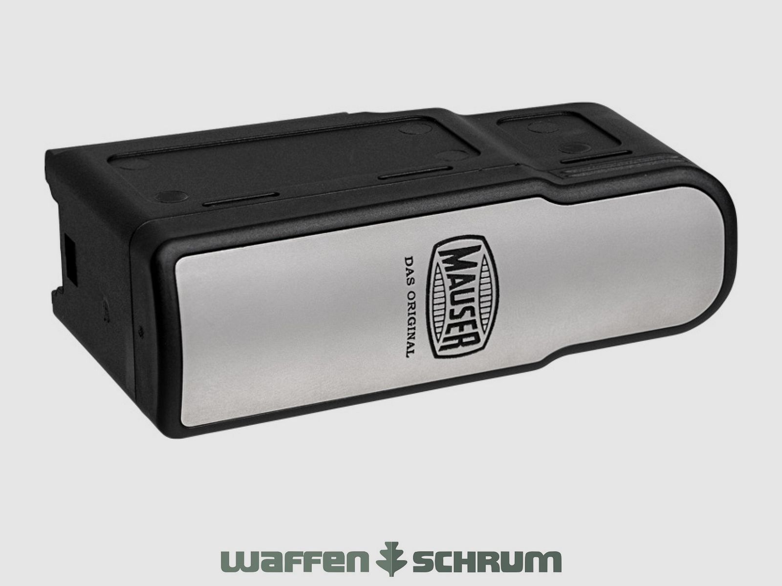 Mauser Magazin M12/M18 - 5 Schuss - Stahlboden mit Logo