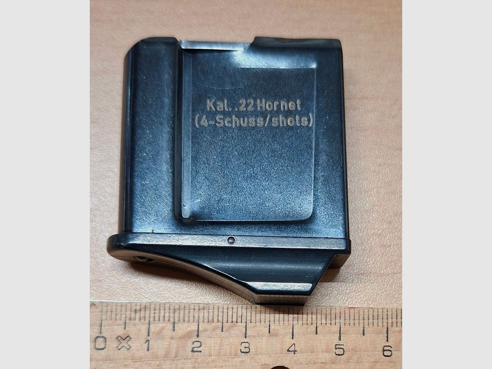 .22 Hornet 4 Schuss / shots Magazin, zdjęcie 1 z 3