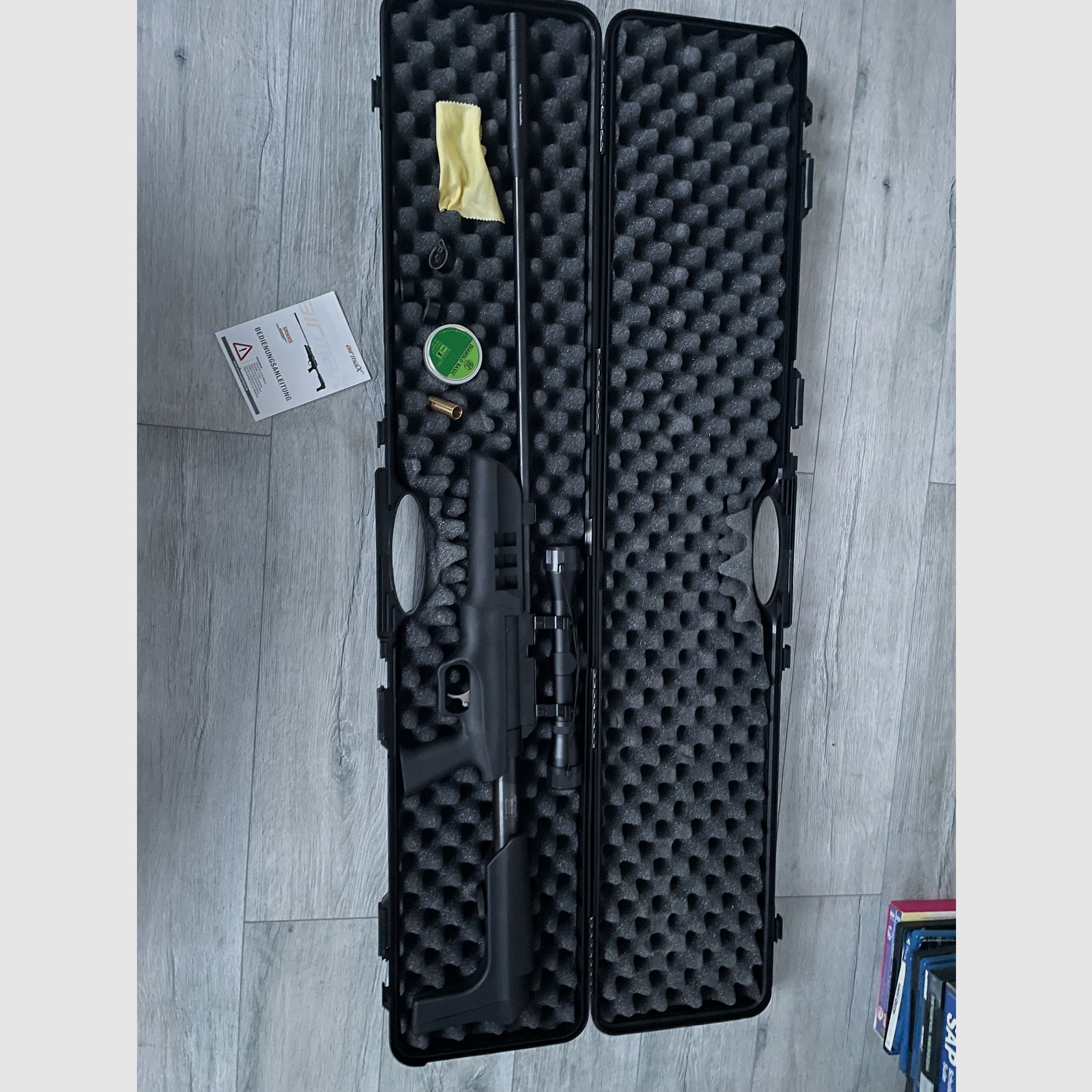 airmaX SR900S mit Koffer und Diavolos