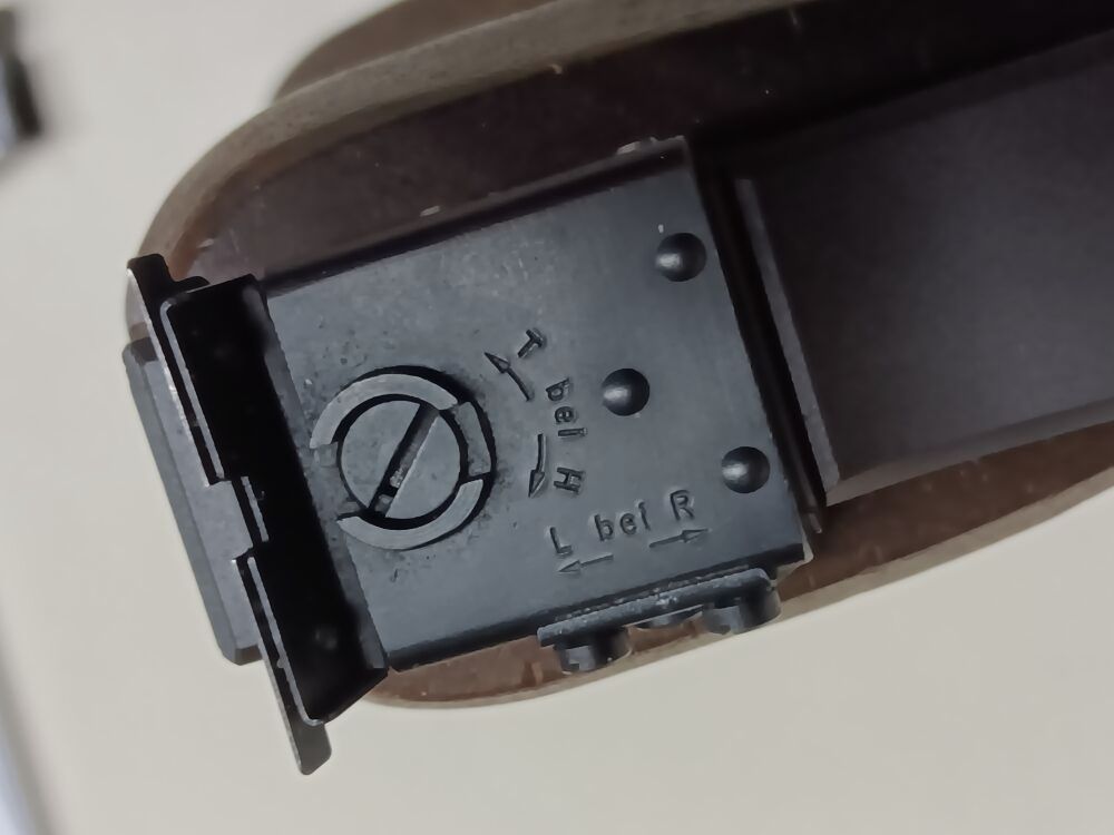 Carl Walther Weapons Factory - Ulm / Do. OSP - Left-Hand Grip