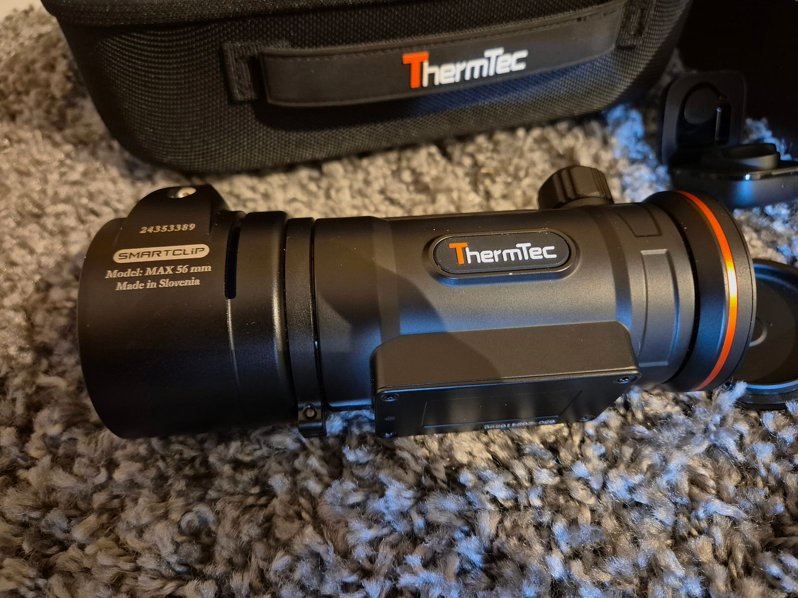 Thermtec Hunt 650 Clip On thermal imaging attachment including SmartClip adapter 56mm