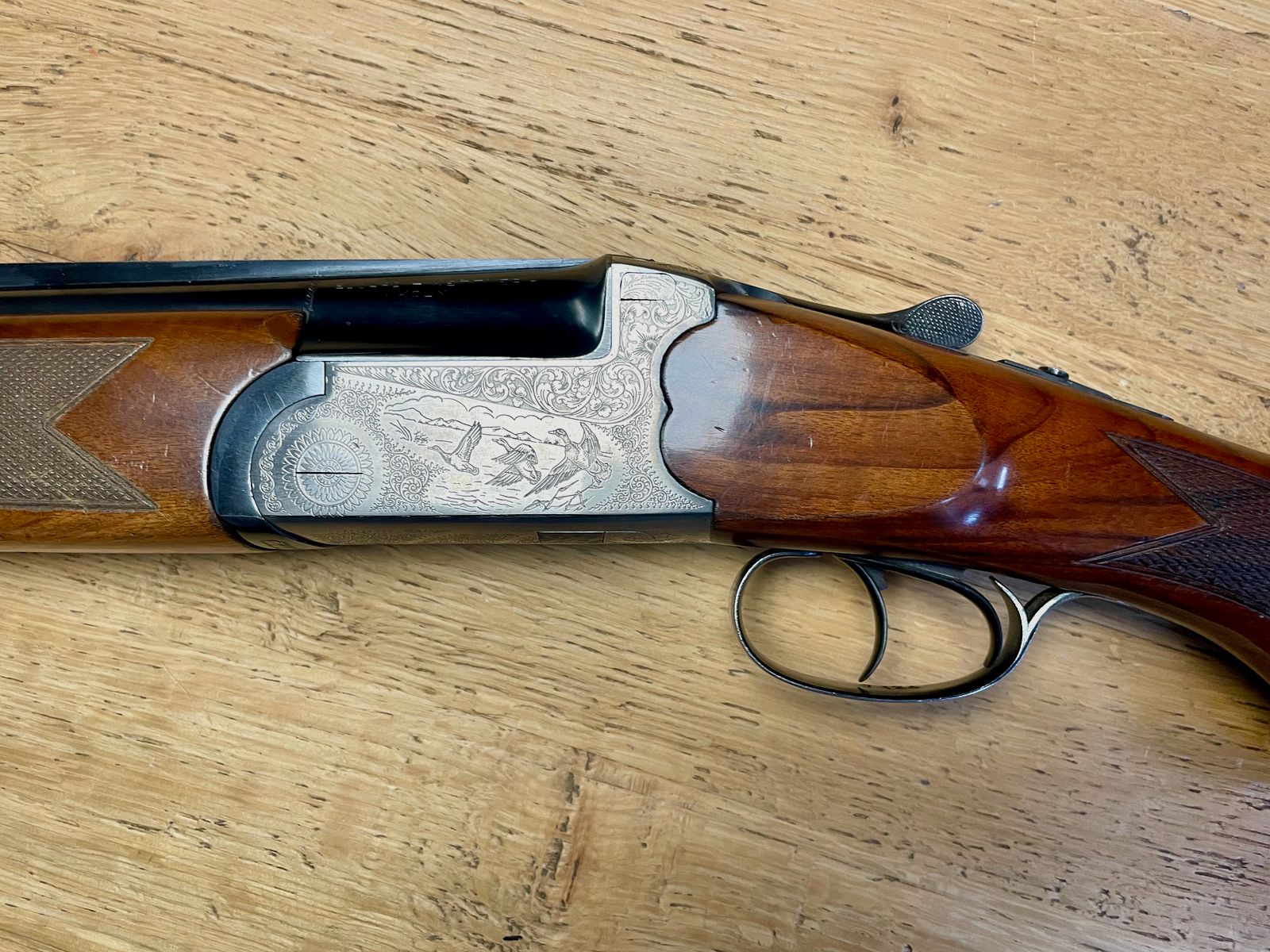 Double-barreled shotgun Kettner Mod. Pointer in caliber 12/70