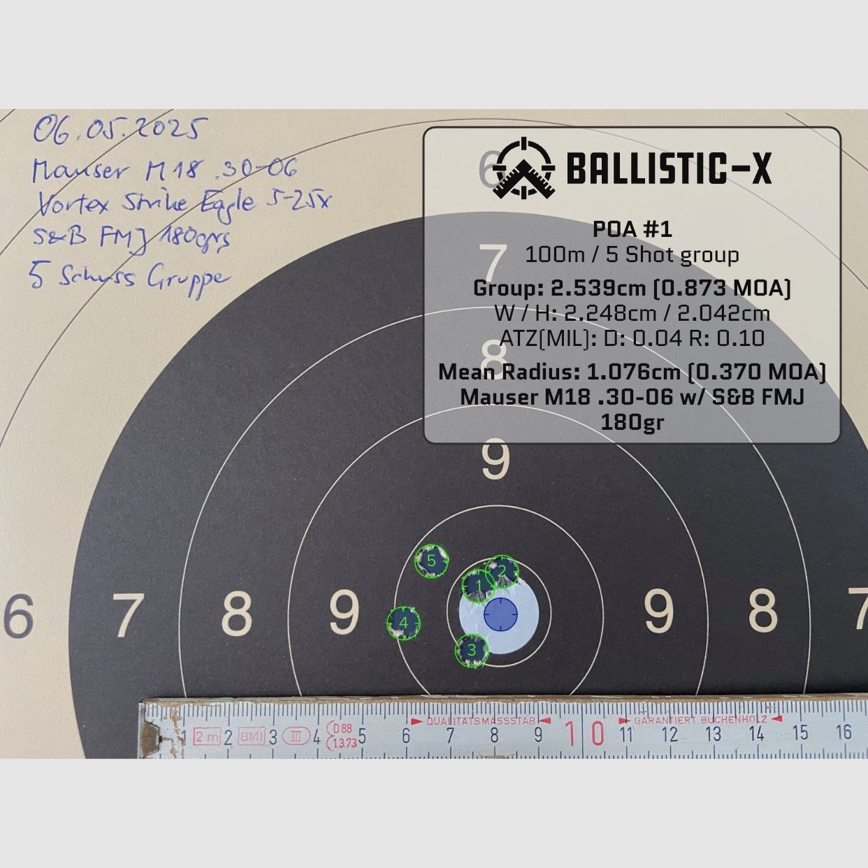 Mauser M18 Standard im Kaliber .30-06 mit Boyd’s AT-One Schichtholzschaft und ATEC Optima Schalldämpfer 