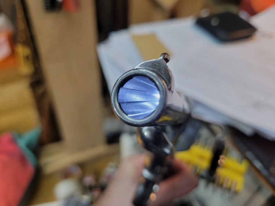 Bellissimo revolver di servizio Mod 1873 11mm73 – completamente monomatricolato – ancora giallo paglia – In ottime condizioni!, immagine 16 di 36
