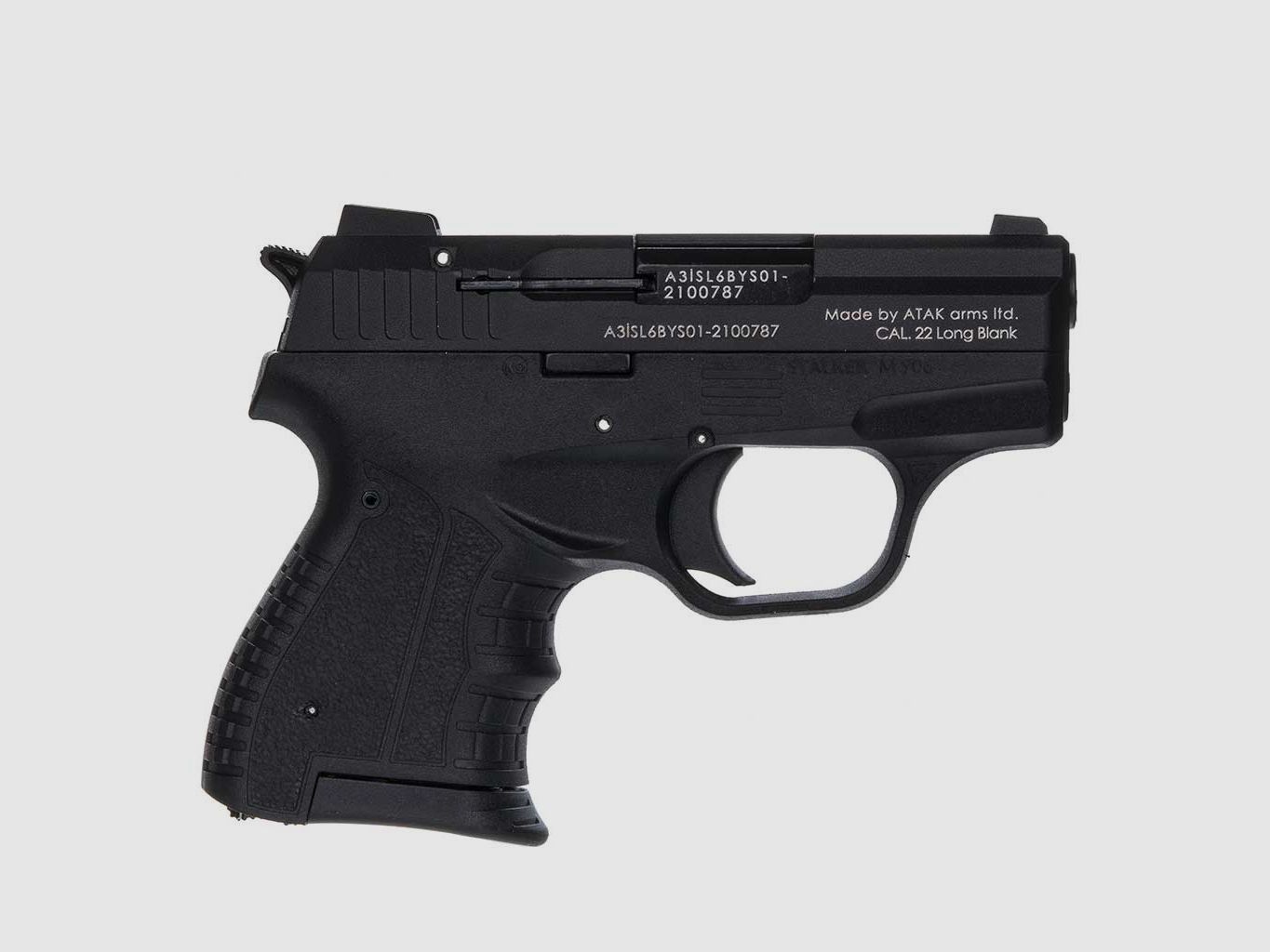 Pistolet à blanc Stalker M906 Noir 6mm LONG, image 2 sur 9