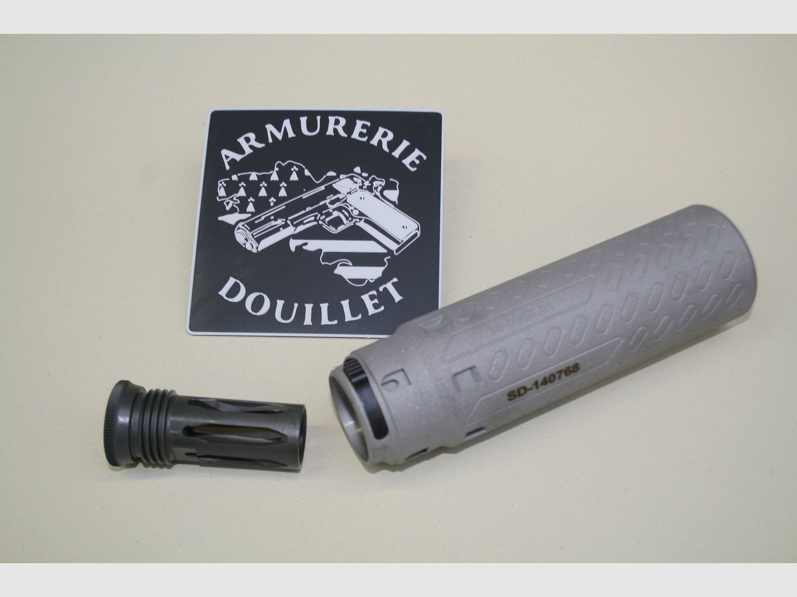 Schalldämpfer B&T Print-X RBS 556 Compact Inconel 718 Hub QDM M.A.R.S + Adapter M.A.R.S 1/2X28, Bild 1 von 7