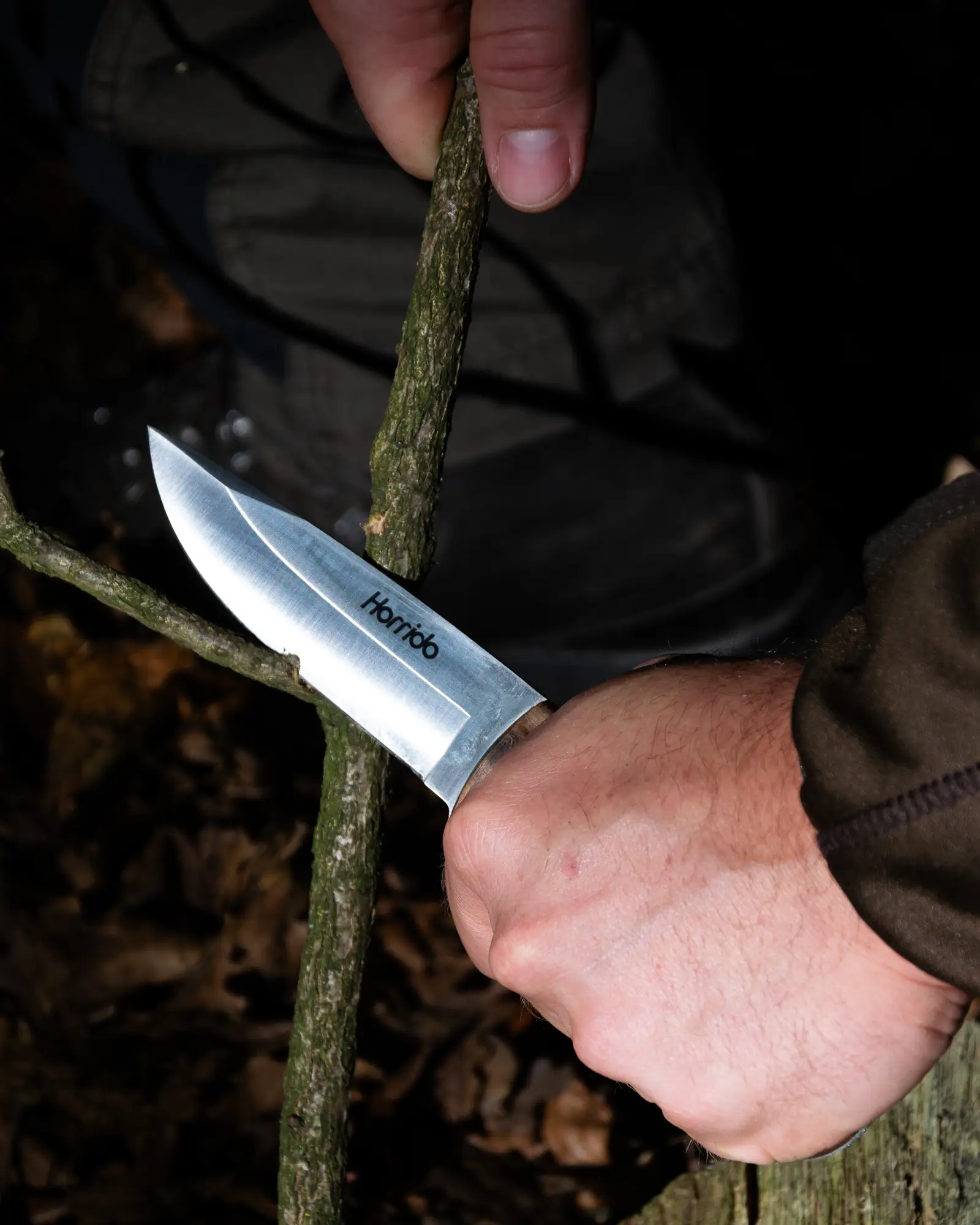 Horrido Ciervo Cuchillo de caza, imagen 8 de 9