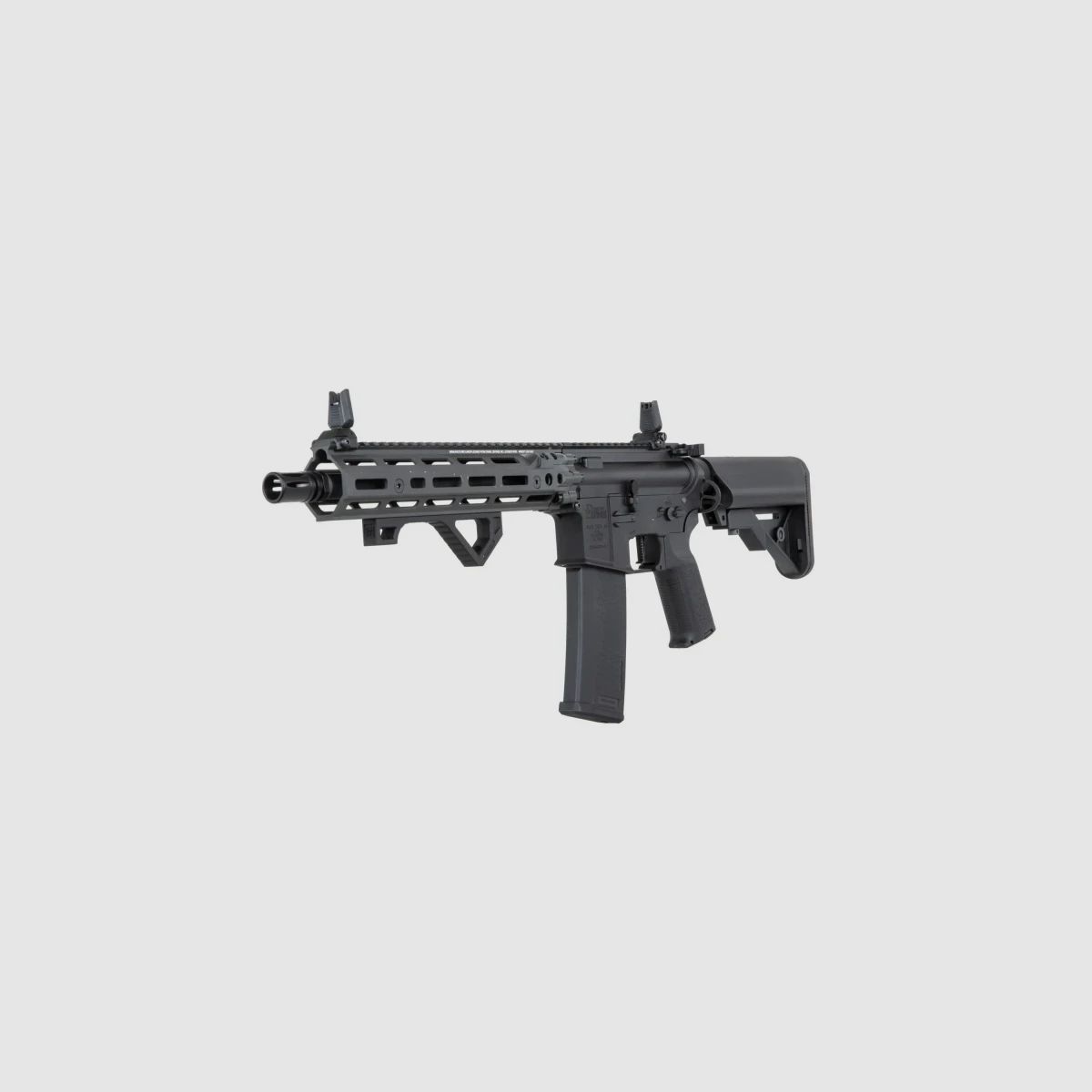 SA Daniel Defense® MK18 RIII M-LOK 10.5" (SA-P27 RIS III PRIME™ Aster II ETU BLDC™) Rifle Airsoft Libre a partir de 18 años – Steel Grey -F-