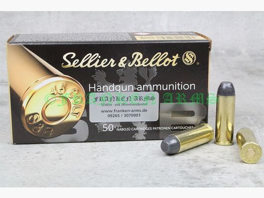 Sellier&Bellot .45 LC LFN 248gr. 16,1g 50 Stück Staffelpreise