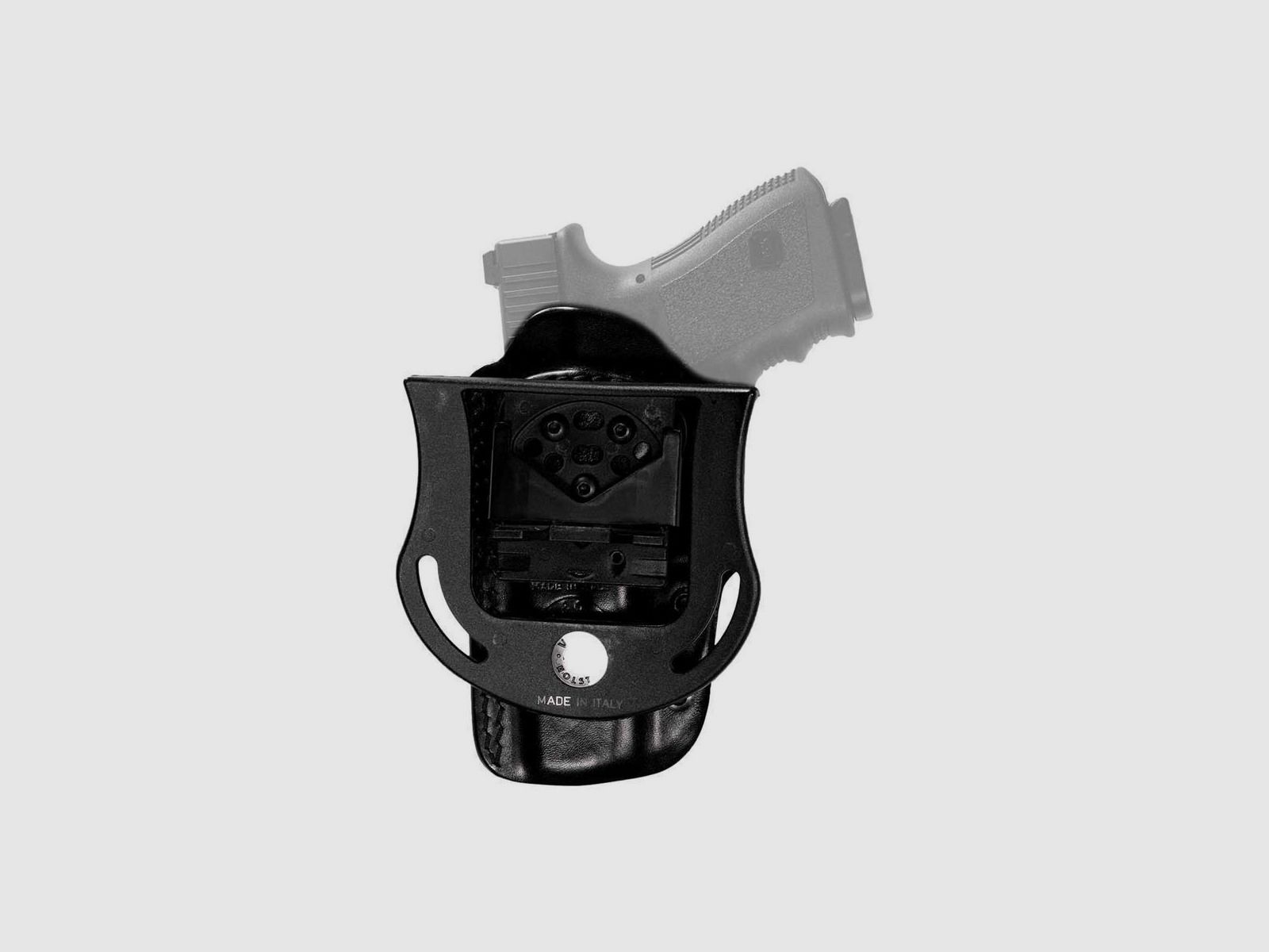 SPEED MASTER Gürtelholster mit Paddelhalterung Glock 19/19X/23/25/32/38/45 Rechtshänder