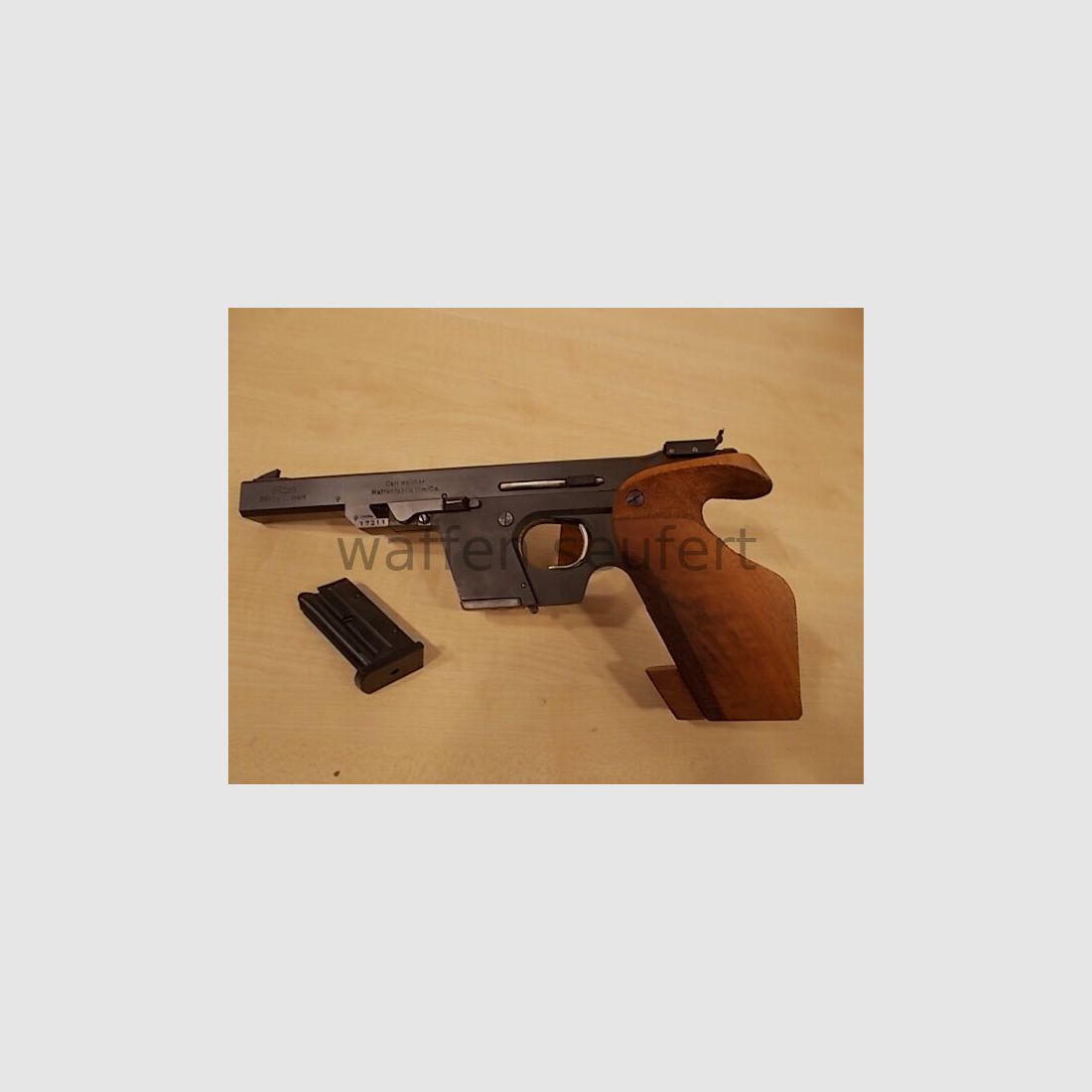 Walther OSP .22short Schnellfeuerpistole + Ersatzmagazin