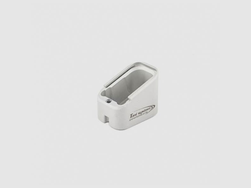Toni System CZ Shadow Magazinboden +4 Schuss - Silber
