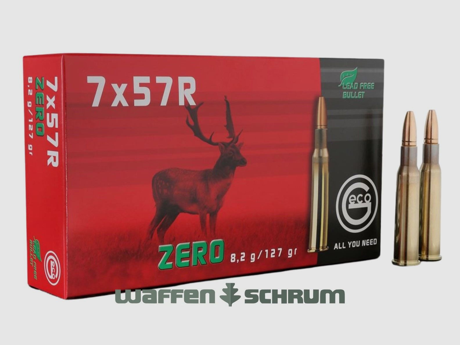 Geco Zero 8,2g - 127gr 7x57R