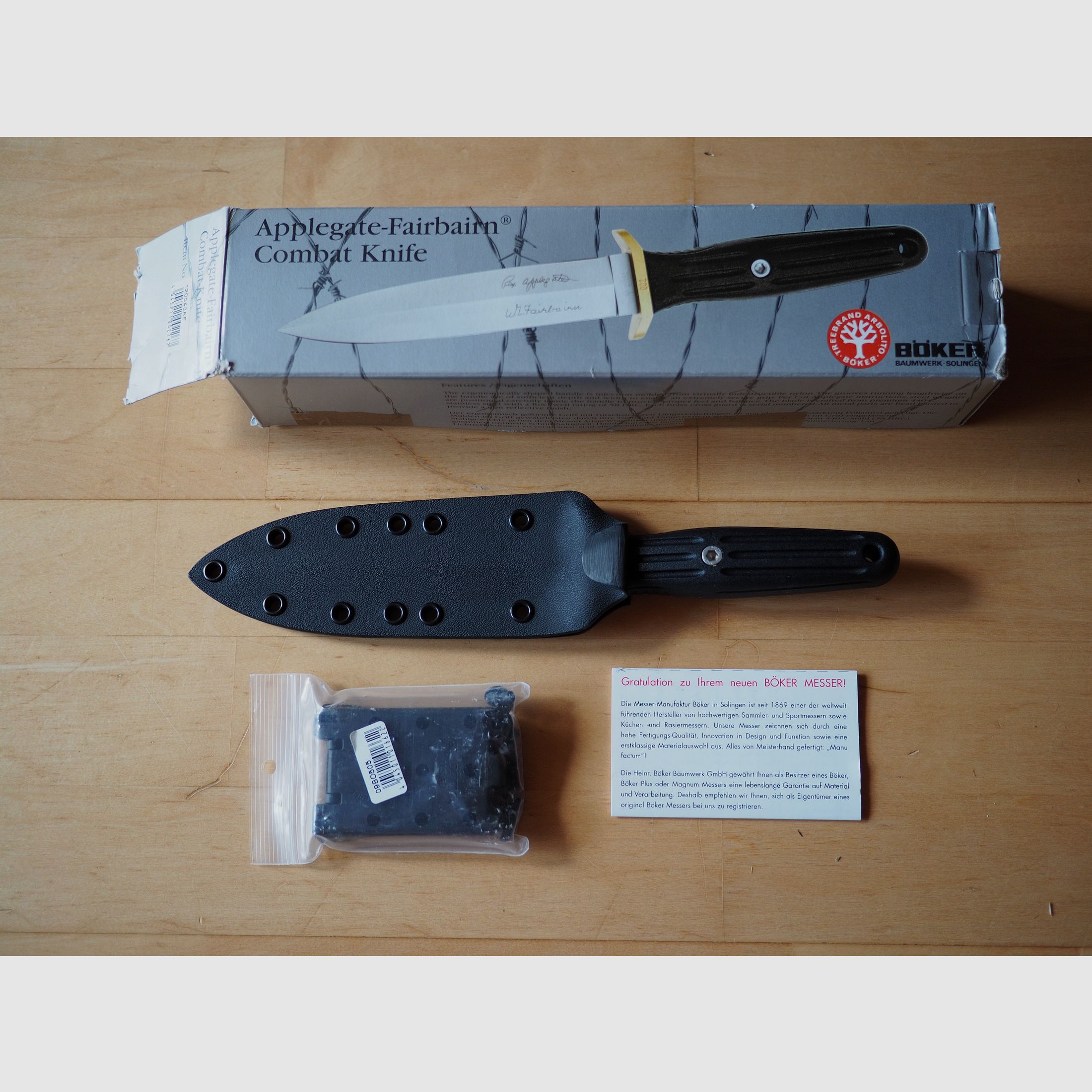 Applegate-Fairbairn Messer Jagdmesser