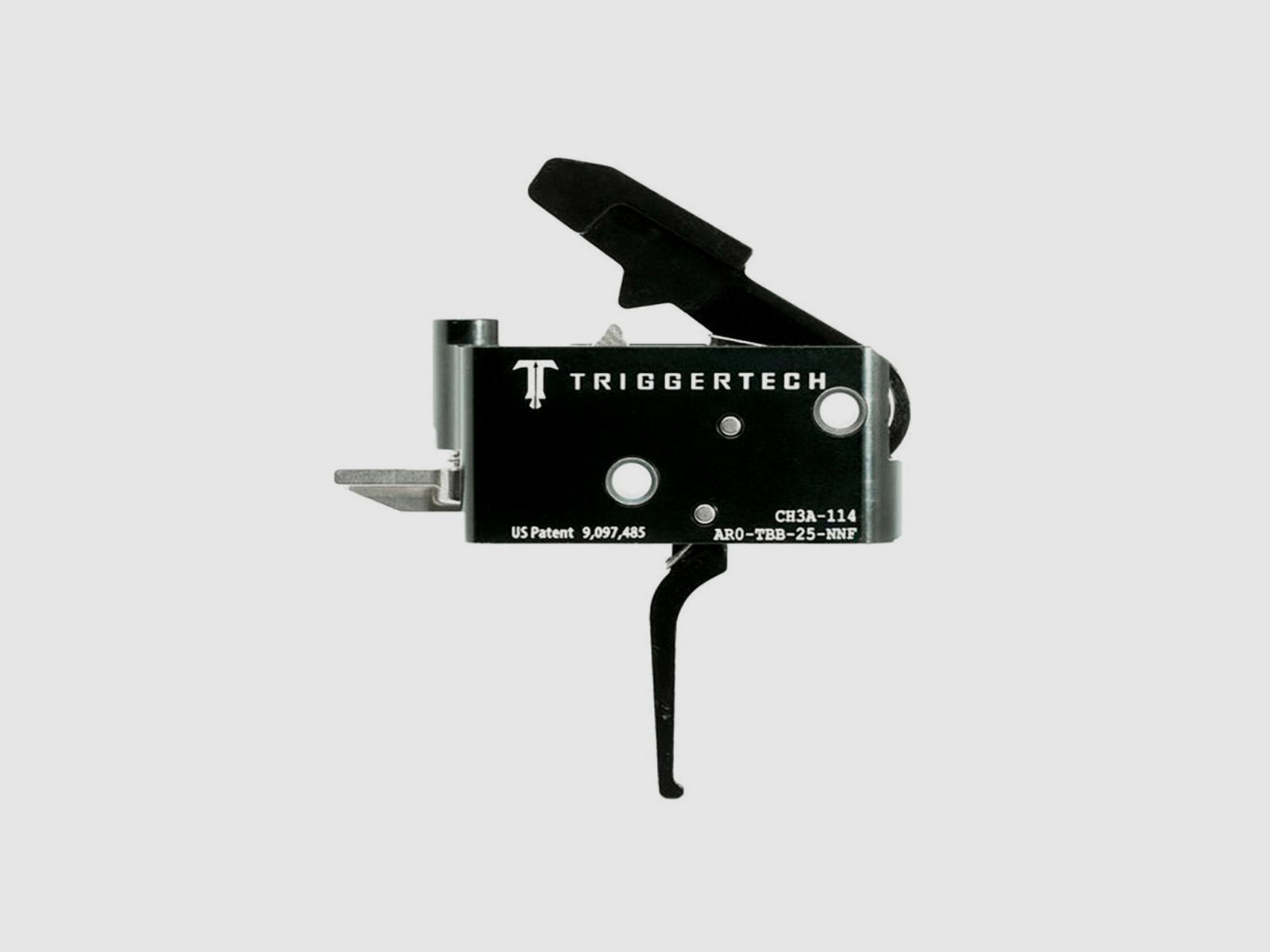 Adaptable 2-Stage 2.5-5lbs gerade schwarz AR15