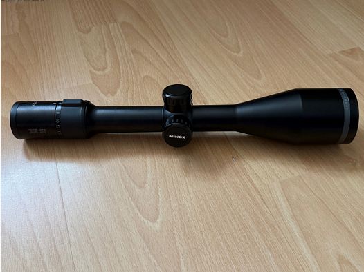 MINOX, ZE 5i, 3-15x56, telescopio, reticolo illuminato, ottica da caccia, vetro da caccia, Made in Germany, obiettivo da 56 mm, appostamento