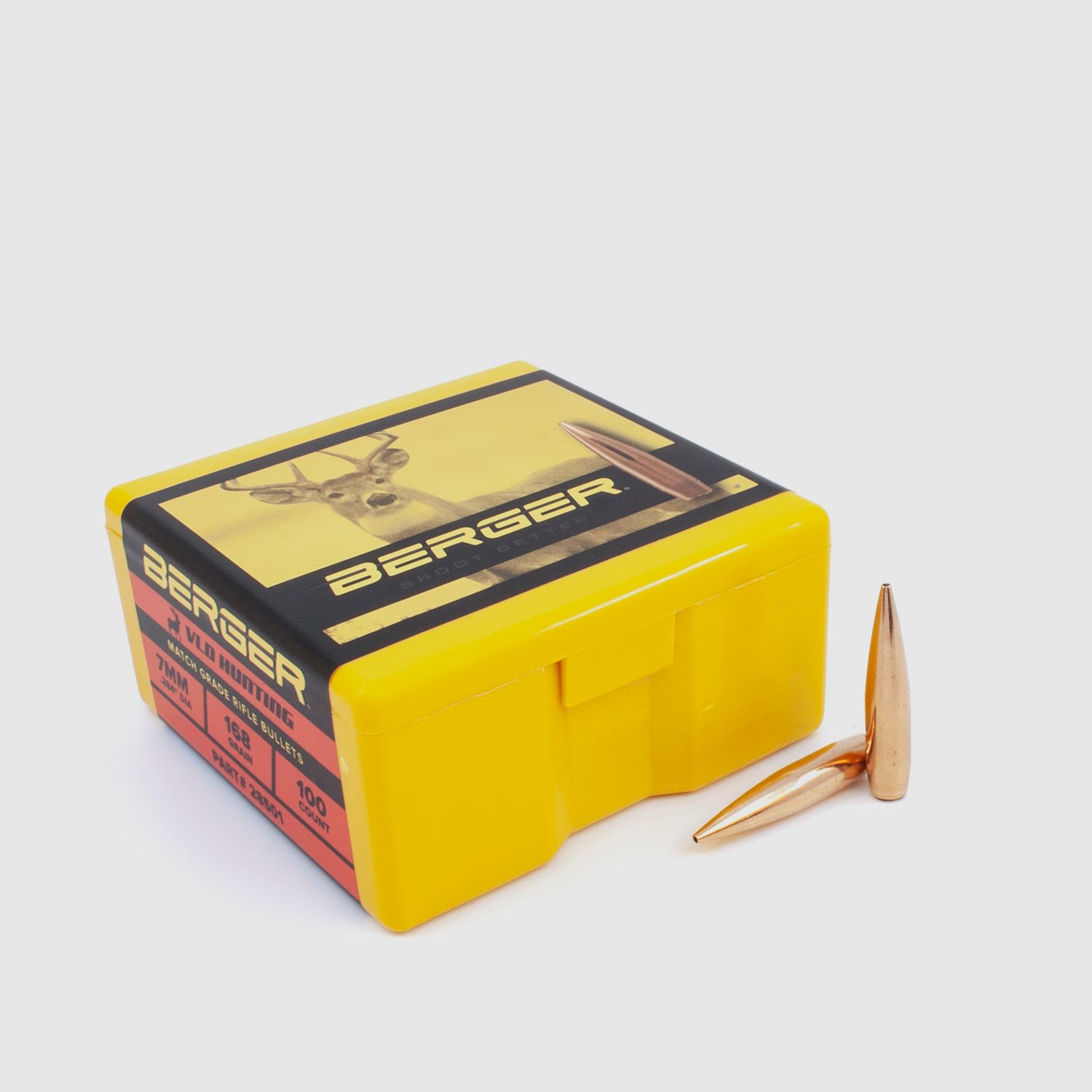 Berger Geschoss 7mm/.284 VLD Hunting 168GR 100 Stück