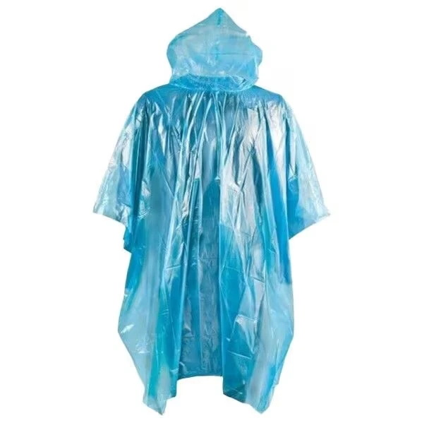 Poncho imperméable Fosco – bleu, d’urgence, universel et de secours