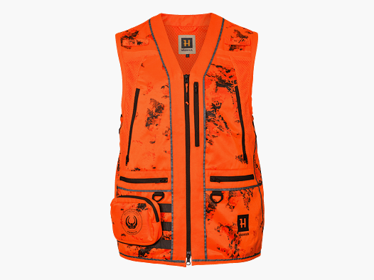 Härkila Wildboar Pro Blaze Camo Chaleco Hombre AXIS MSP®CE Naranja XXL