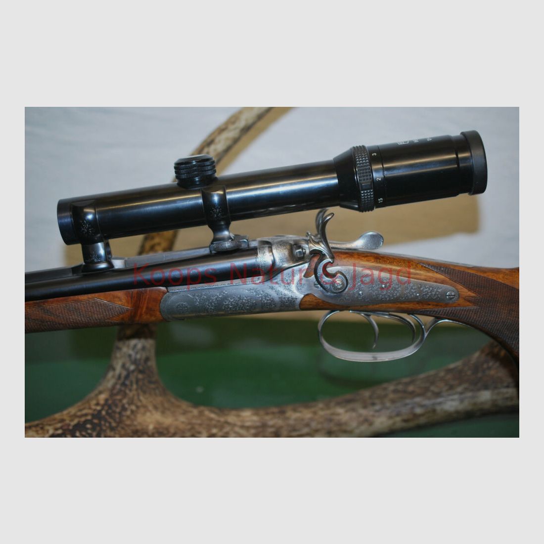 Karl Hauptmann Ferlach Hahndoppelbüchse