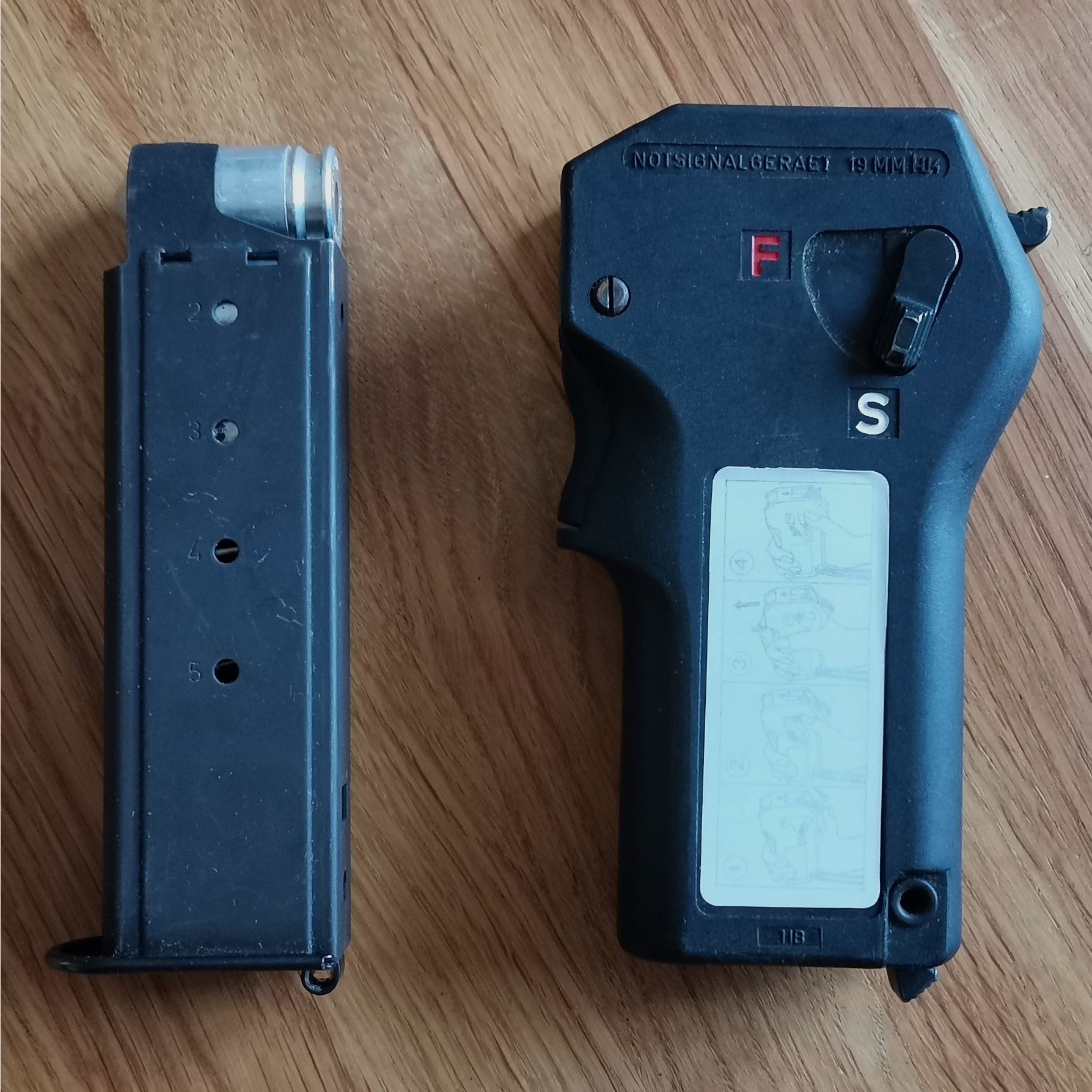 Heckler & Koch Notsignalgerät, PTB Version, 19 mm  