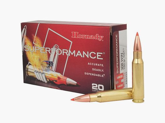Balles Hornady Superformance Super Shock Tip - Cal. 308 Win