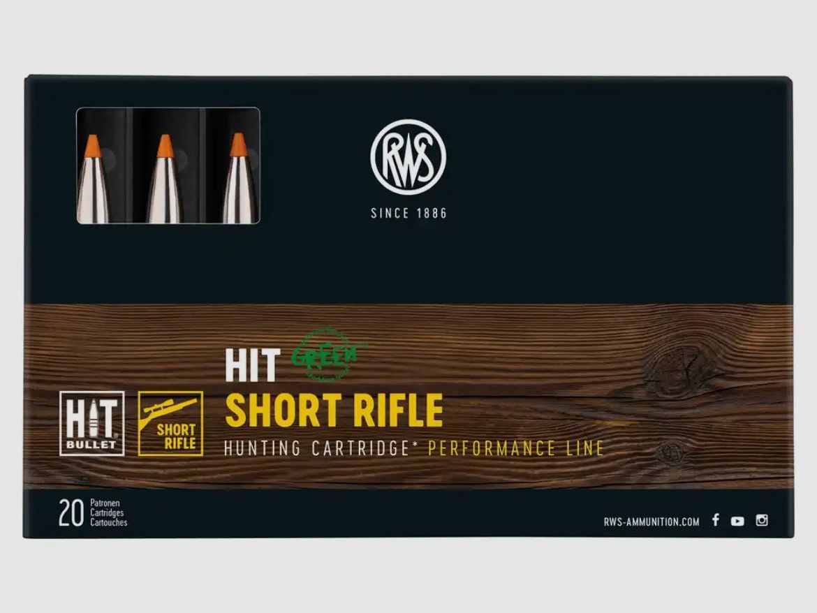 Fucile corto RWS HIT 8x57 IS