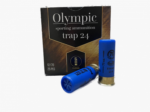 FAM PIONKI - TRAP 24 OLYMPIC - 12/70 - 24G - 2.4MM - 25 CARTRIDGES