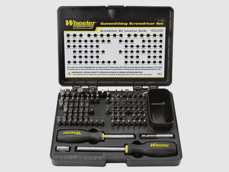 Wheeler 89-teiliges PROFI Schraubendreher-Set