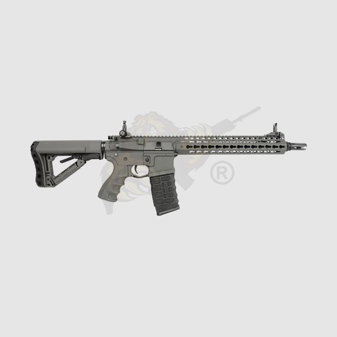 G&G CM16 SRXL mit ETU in Battleship Grey Airsoft S-AEG frei ab 18