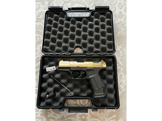 Walther P99 9mm P.A.K Sonderedition Gold