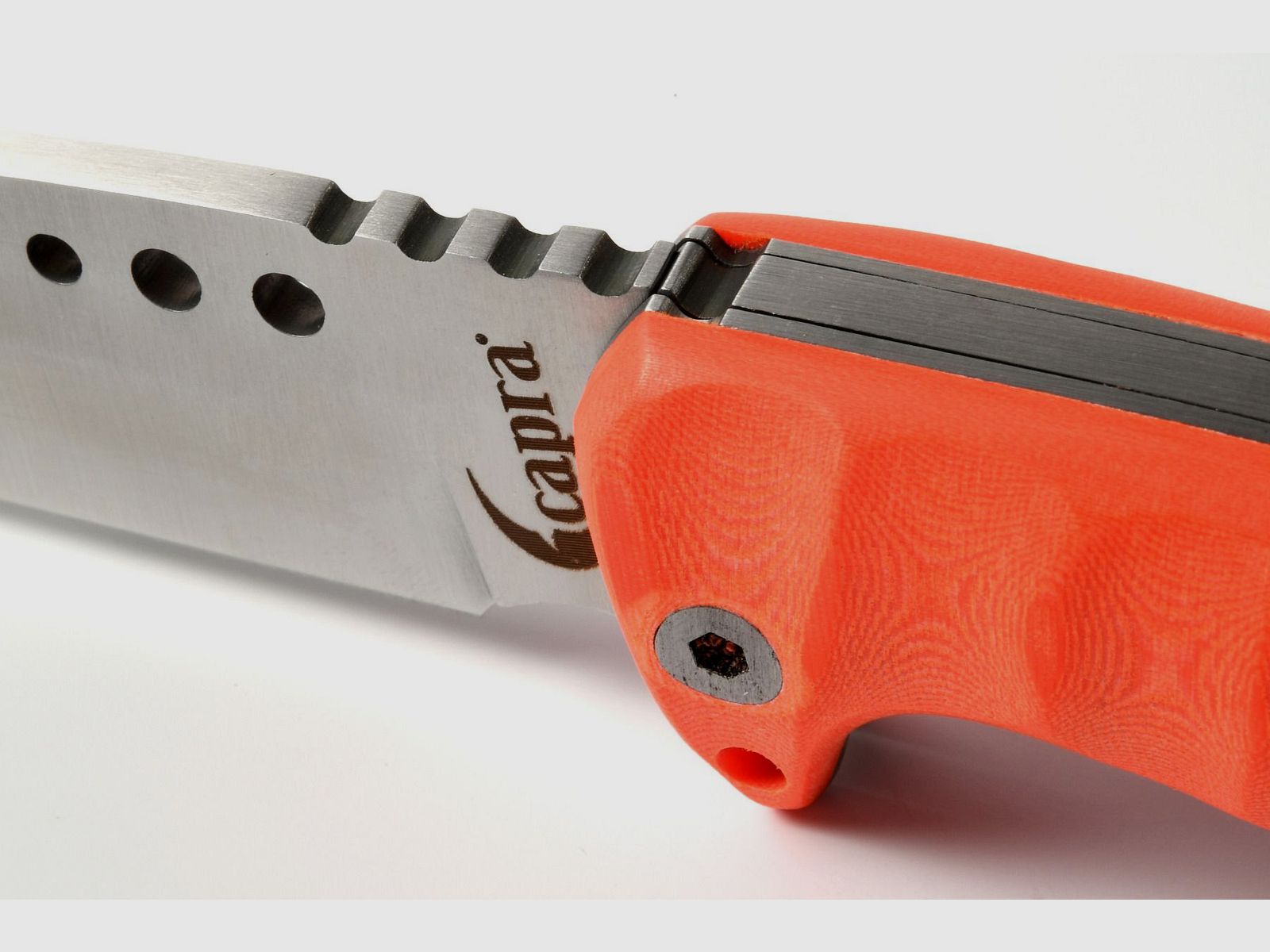 capra Jagd-Klappmesser "UETLIBERG" Micarta orange, Bild 12 von 20