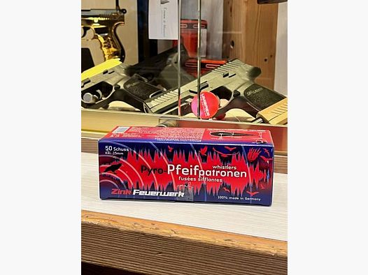 ZINK Pyro-Pfeifpatronen (Pfeifer, whistler) Pyrotechnik