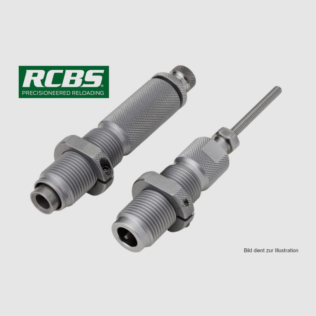RCBS 32901 Full Length Die Set Group A 6,5Creedmoor	 Kalibrier und Setzmatritze im Set