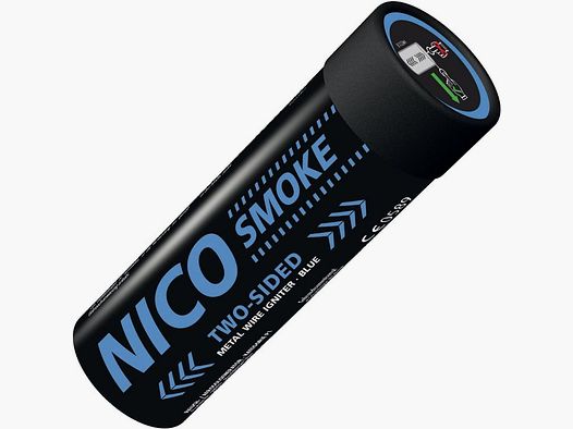 NICO 50 sekundowy dwustronny granat dymny Paintball (niebieski)
