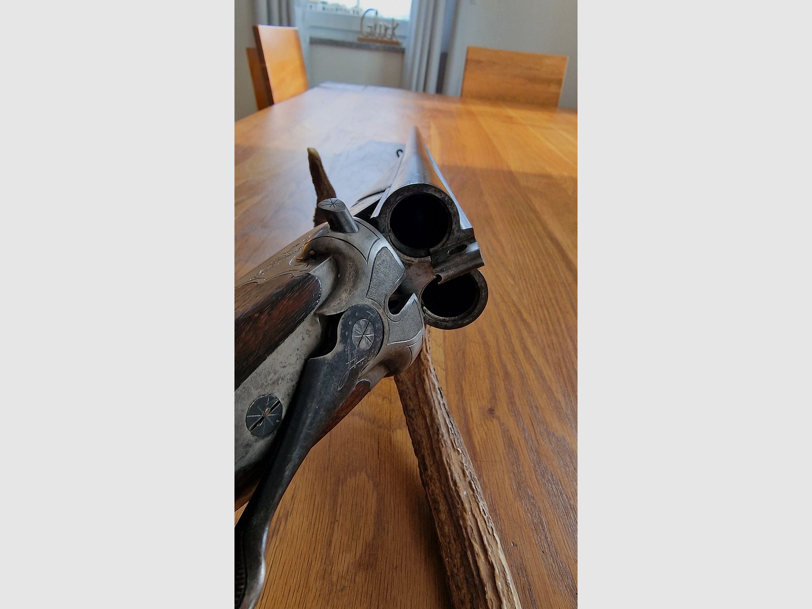 Doppelflinte Querflinte Simson Suhl 16/70