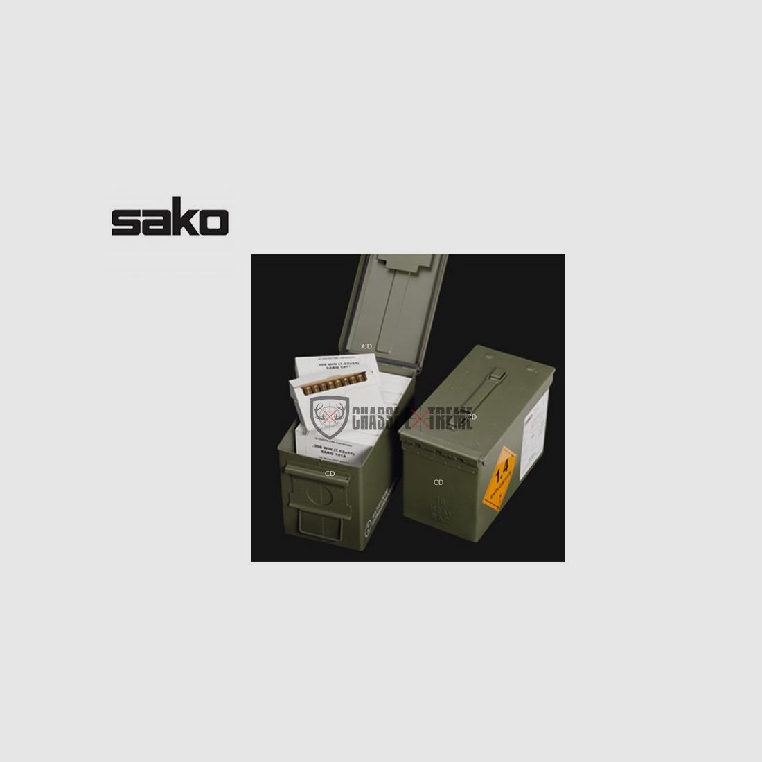 400 Patronen SAKO Kal. 308 Win 175 Gr HPBT OTM