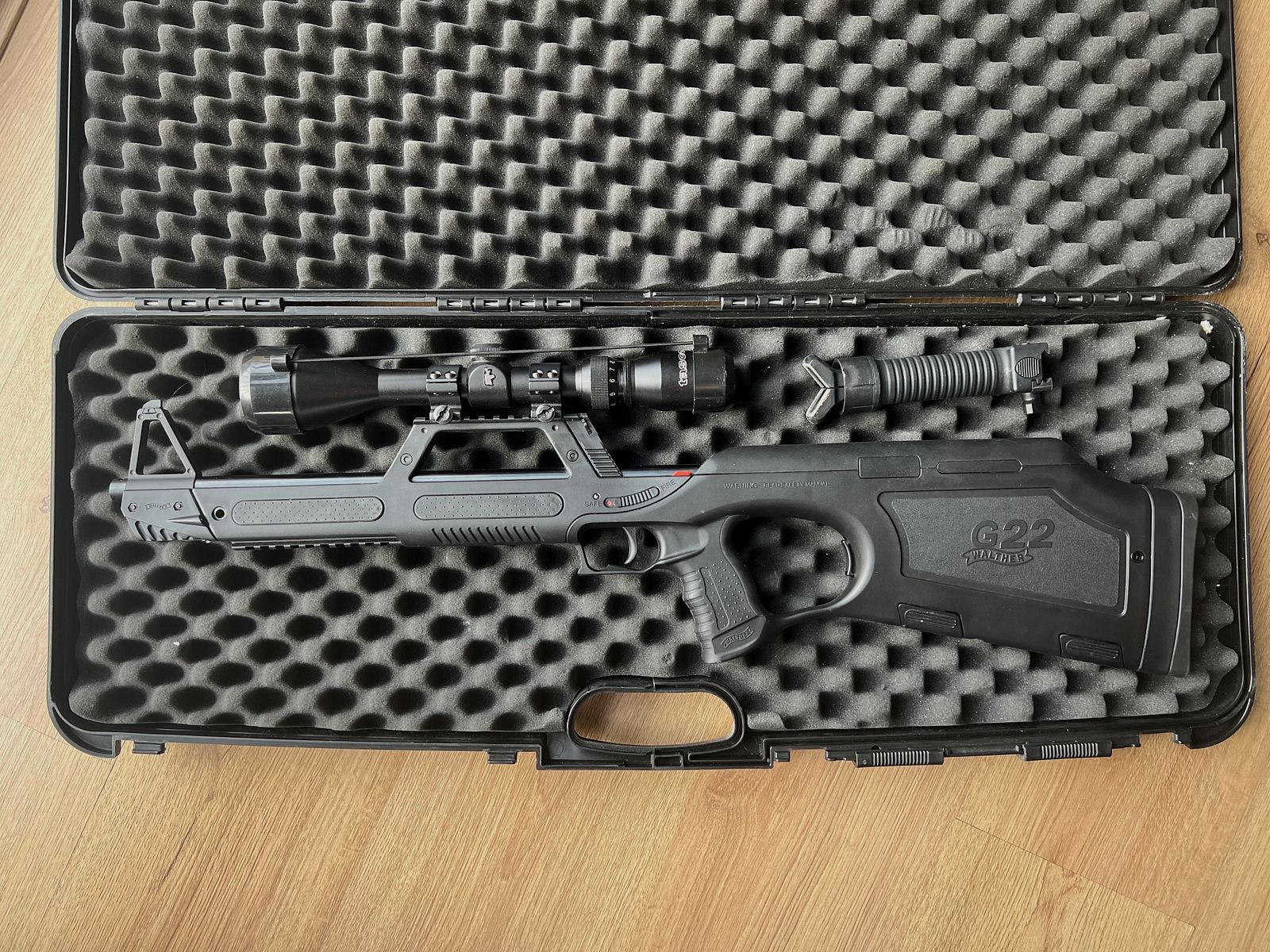 Karabin półautomatyczny Walther G22 z opcjami