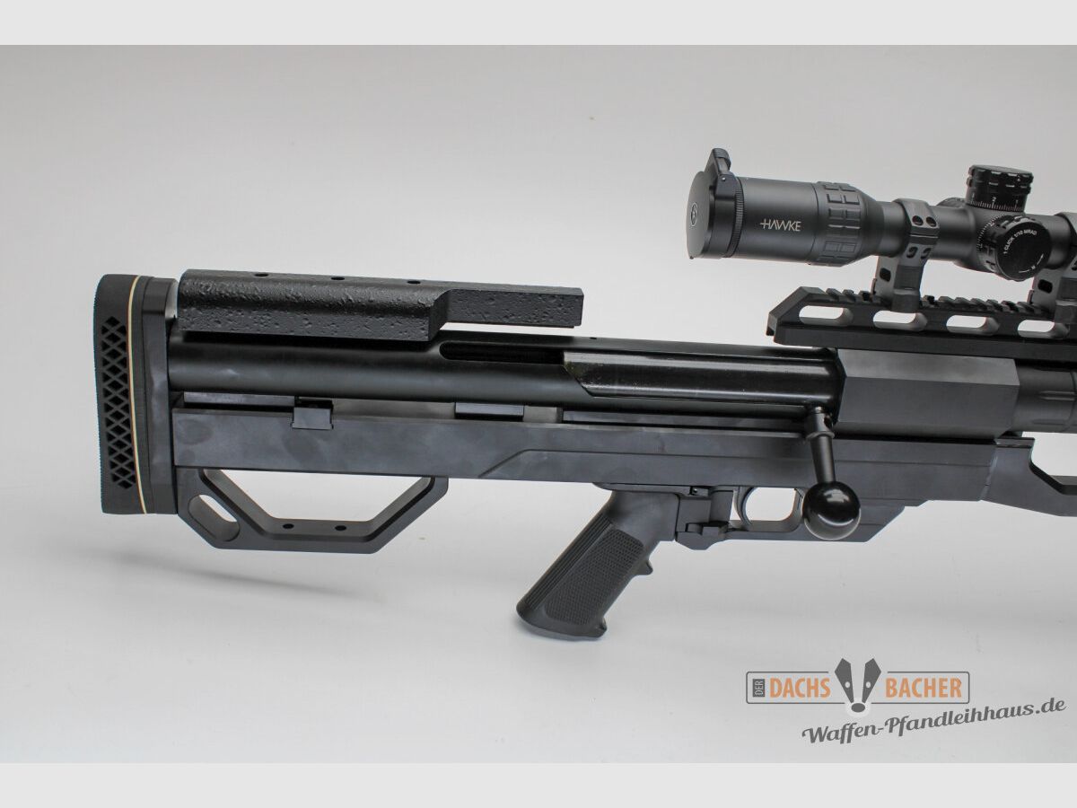 EL Büchse Fortmeier M2002 Kal. .50 BMG mit Hawke 5-25x56